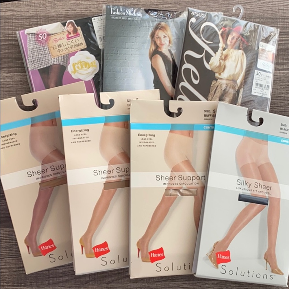 Hanes and Assorted Stockings